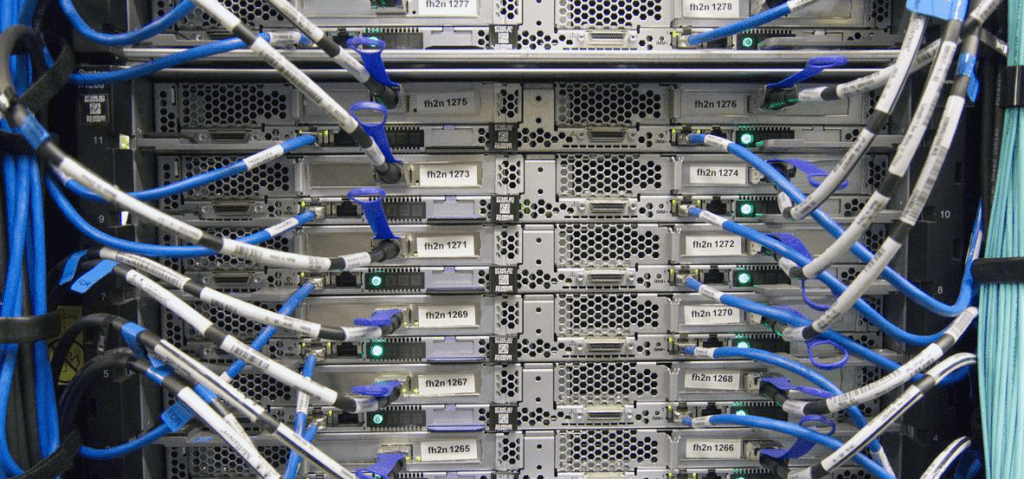 Computer Server in Datacentre